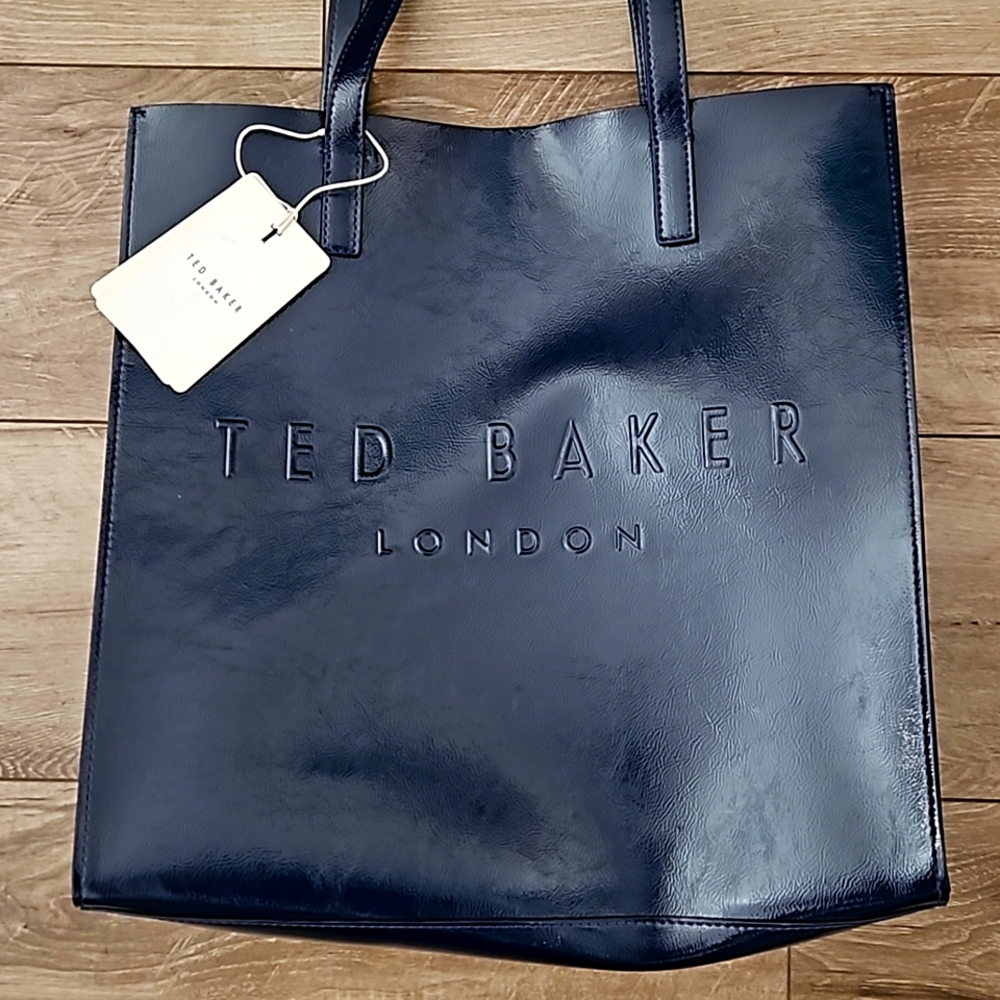 Ted Baker blue tote bag